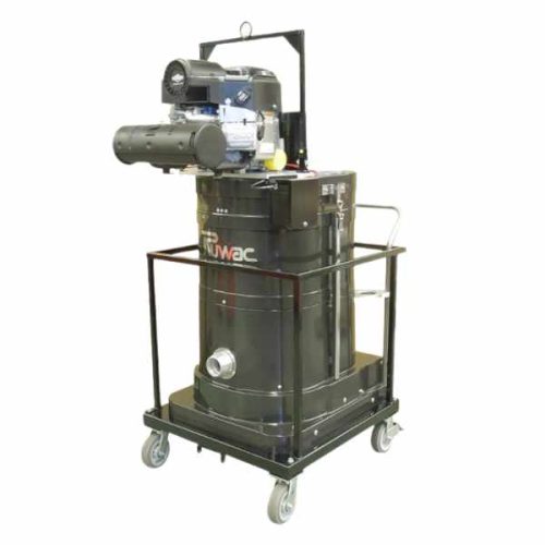 Ruwac propane powered industrial vacuum with 17HP Kawasaki engine
