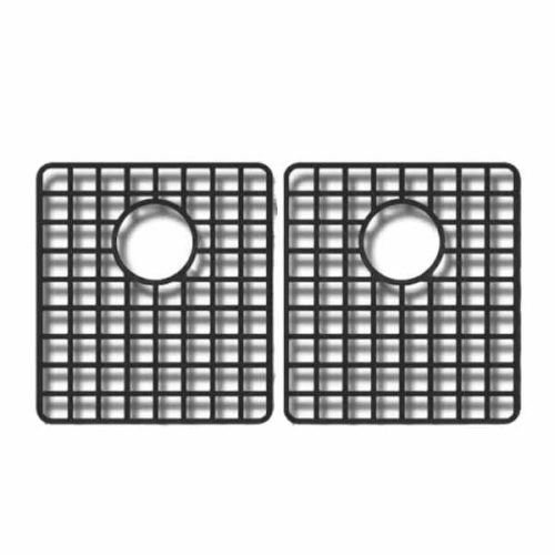 SIS-G-GR202 stainless steel sink grid for DuraGranit and Zero Edge double equal bowl sinks