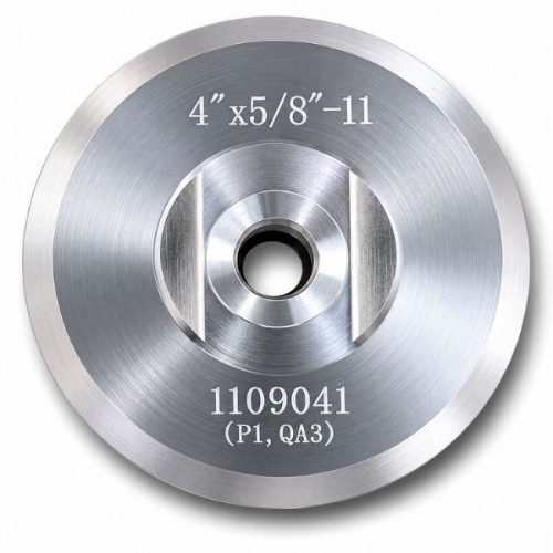 Stone Aluminum Back-Up Pad 4 inch for abrasive sheets and polishing pads