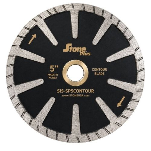 Stone Plus Turbo Contour Blade with side protection for circular stone cutting