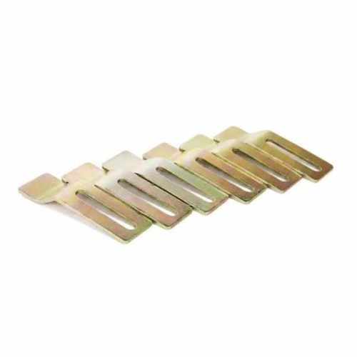 Stone sink bracket mounting hardware for undermount sinks