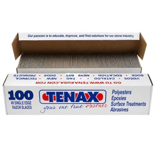 Tenax #9 metal razor blades
