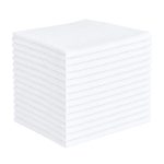 Terry Towels 12 x 12 in white cotton cleaning towels