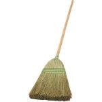 Upright Broom for rough surface sweeping