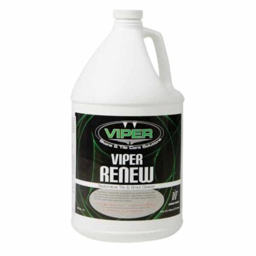 Viper Renew cleaner for neglected grout, tile, and stone stains
