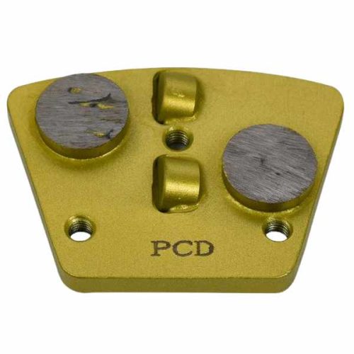 VMC Trapezoid PCD tooling for coating removal and heavy stock removal