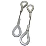 Weha cable connect sling for lifters and forklift booms