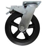 Weha black cart wheel for transport carts