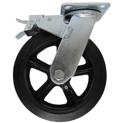 Weha black cart wheel for transport carts