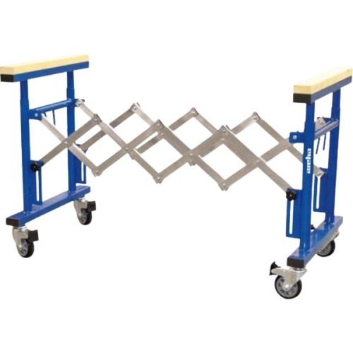 Weha expandable scissor table for assembly work
