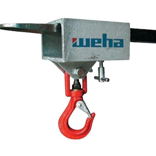 Weha forklift eye hook with rotating crane hook