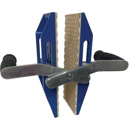 Weha Gecko double handle carry clamp with white rubber for sheet material