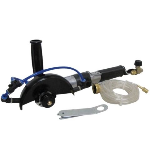 Weha WH185 high-speed water feed air grinder and cutter for granite fabrication