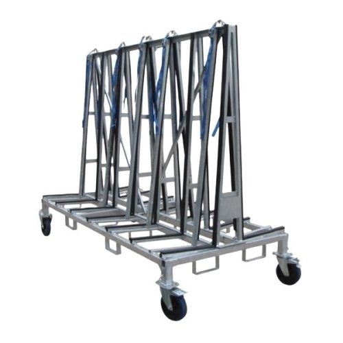 Weha large double sided A-Frame cart for stone