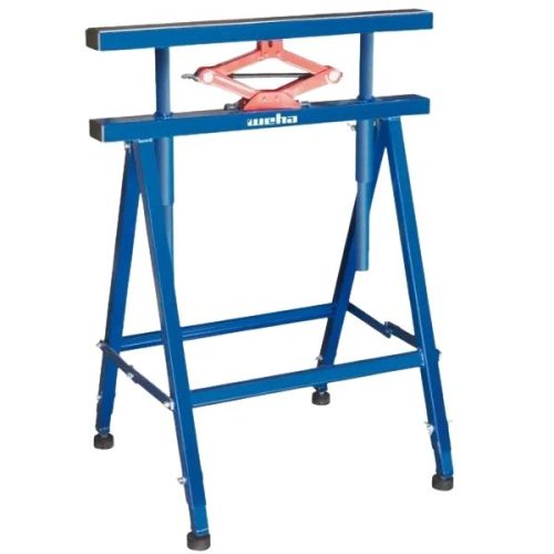 Weha Pit fabrication stand with adjustable trestles