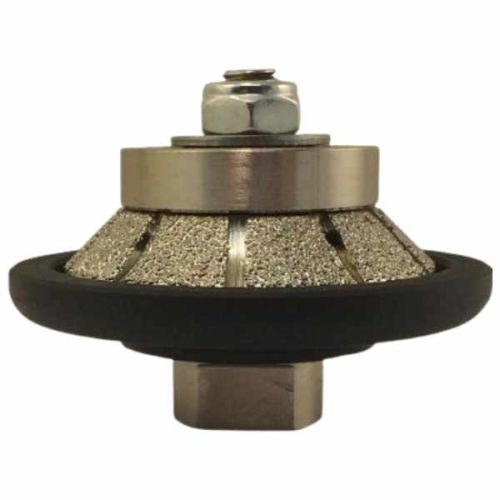 Weha Bevel Vac Brazed Router Bit 10mm for stone profiling