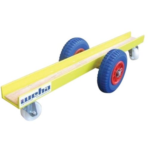 Weha 4 wheel slab dolly for stone installation