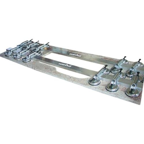 Weha suction cup assembly for transporting stone countertops