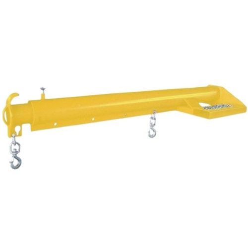 Weha yellow telescopic forklift boom for stone slabs