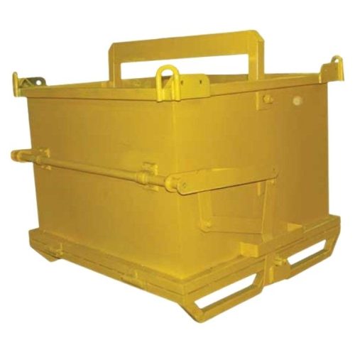 Weha yellow waste container for stone scraps