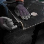 DiStar CoolPad 2 inch diamond polishing pad for porcelain and ceramic dry grinding - Imagen Gallery 3