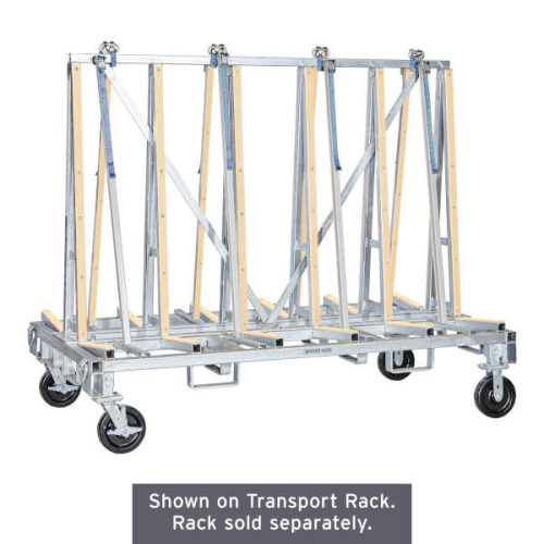 Groves non-marring PVC rack protection strips for glass and stone storage - Imagen Gallery