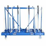 Aardwolf AF2440QP mobile A-frame for slab transport