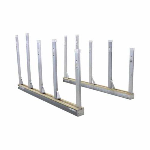 Aardwolf ABR01 galvanized bundle rack rails for stone storage