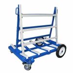 Aardwolf double-sided slab buggy for stone transport