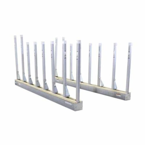 Aardwolf ASR01 galvanized slab rack rails for stone storage
