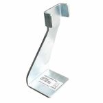 Aardwolf SPB1214 steel post base for setting a 4 degree slab lean