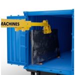 ABACO Container Bundle Slab Loader M2 controls and adjustable lifting components
