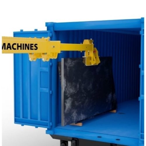 ABACO Container Bundle Slab Loader M2 controls and adjustable lifting components