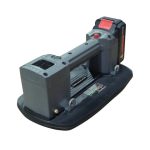 Angled view ABACO Power Vacuum Lift Pro 300 with carrying handle and suction base