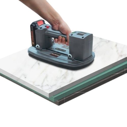 ABACO Power Vacuum Lift Pro 300 attached to a flat slab for material handling
