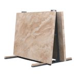 Abaco QLI Folding Truck A-Frame Seni 060 supporting multiple upright stone slabs