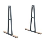 Front view Abaco QLI Standard A-Frame 060 with two upright support sections