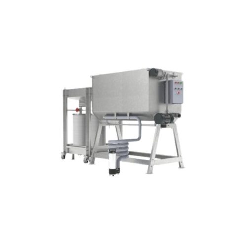 Abaco Sludge Dehydrator Machine 114 Galvanized with filtration frame and collection tray