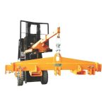 ABACO Spreader Bar M7 suspended from a forklift boom