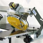 Achilli AMS 100 detail view showing cutting head and blade guard