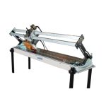 Achilli TAG PL 200 side view showing rail wet saw structure and cutting table