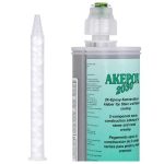 AKEMI AKEPOX 2030 close-up showing adhesive cartridge and label