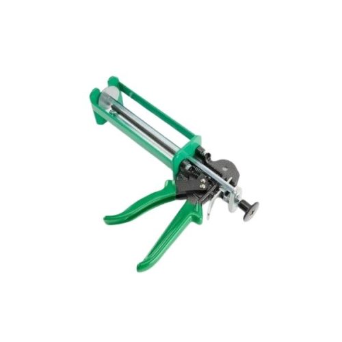 Akemi Colour Bond Drip-less Dispensing Gun rear view showing handle and plunger area