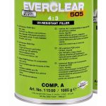 Akemi EVERCLEAR 505 Liquid close-up container label and packaging