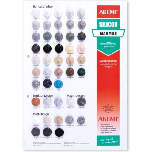 Akemi Marble Silicone detail showing sealant cartridge and pointed nozzle