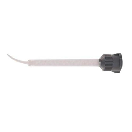 Akemi Mixing nozzle with dental tip side view showing mixing tube and precision dental tip