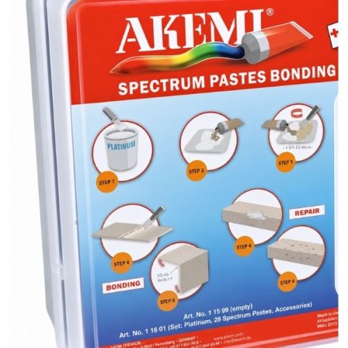 Akemi Spectrum Pastes Case close-up storage case detail