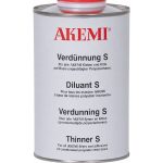 Akemi Mixing Cup close-up showing measuring scale and plastic cup body