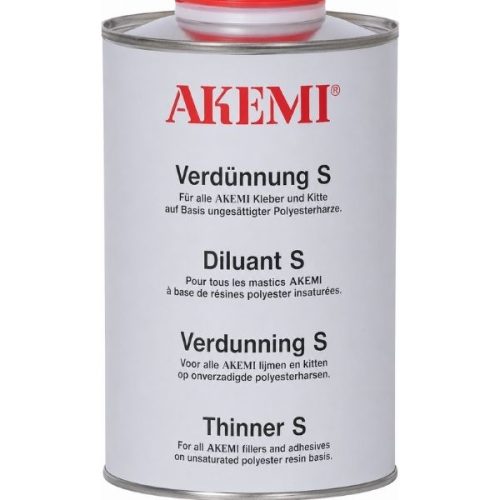 Akemi Mixing Cup close-up showing measuring scale and plastic cup body