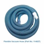Flexible vacuum hose for ALPHA AIR-680UW Underwater Pneumatic Polisher